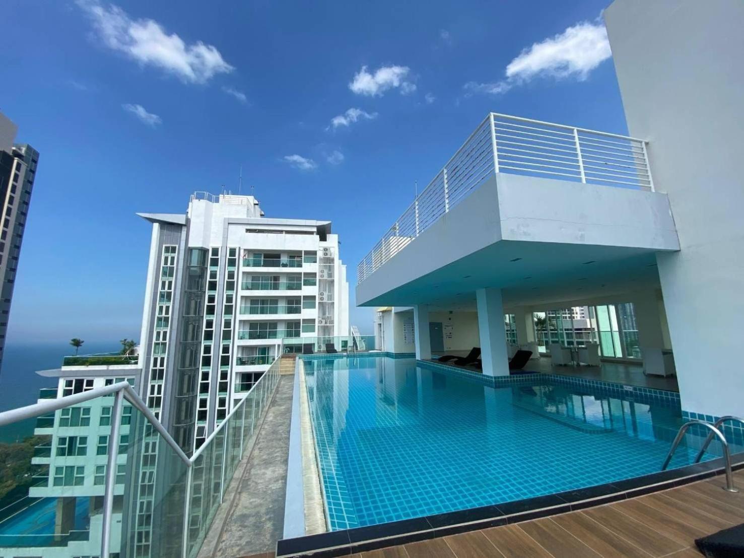 芭堤雅美景舒适海滩阳光租赁公寓酒店 芭達亞 外观 照片